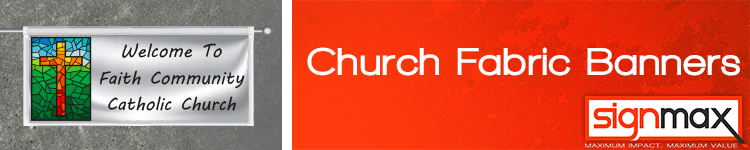 Fabric Church Banners | Signmax.com